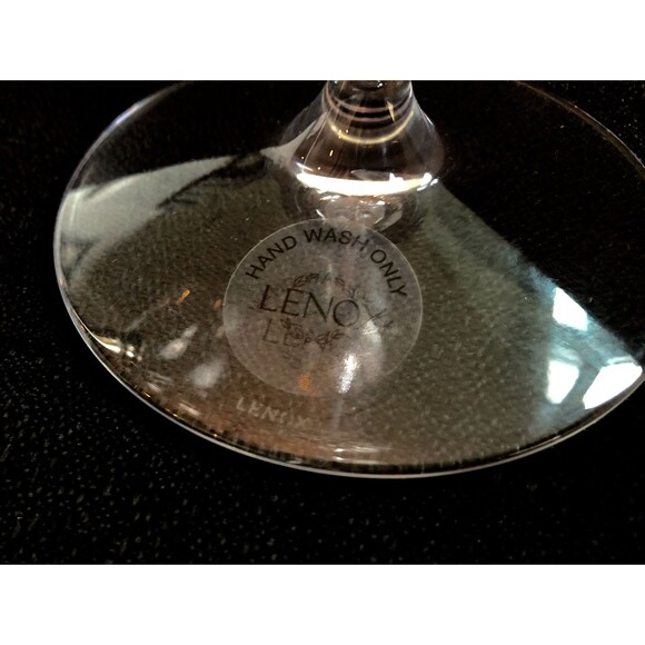 1 Blessed Sacrament Winers Club, 1 Lenox Goblet Strauss Artina Pewter Goblet - Picture 3 of 4